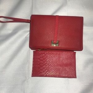 Olivia & Joy Clutch Purse and Wallet Set